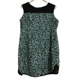 A Pea in the Pod Black and Green Speckled Tunic
